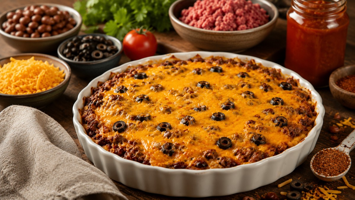 Hamburger Taco Dip