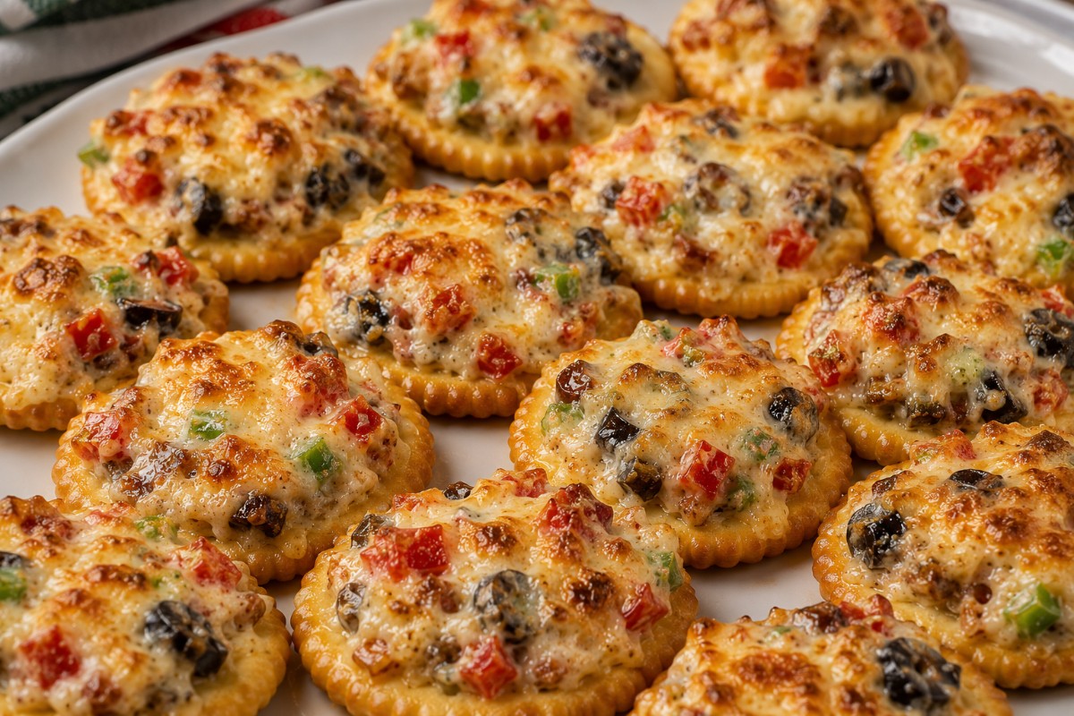 Cheesy Pizza Nibblers