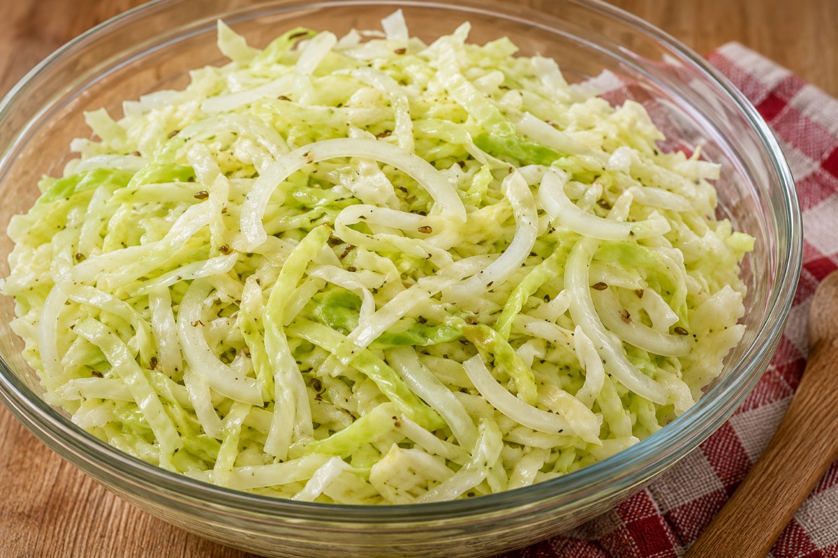 Refrigerator Cabbage Salad