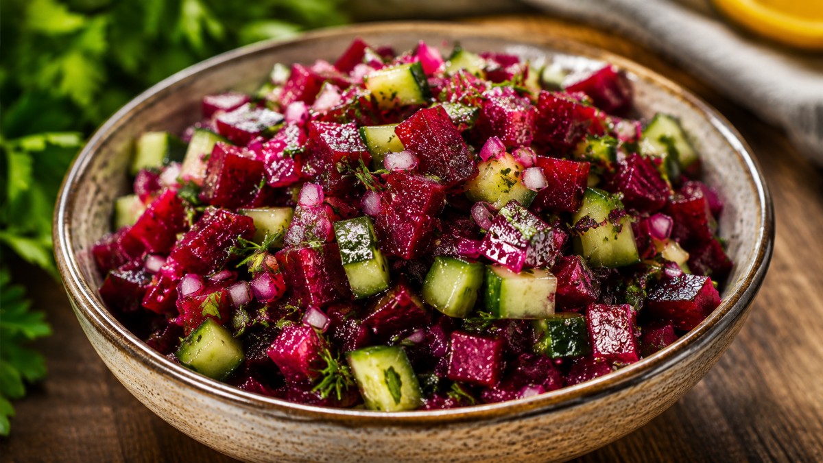 Beet and Cucumber Relish