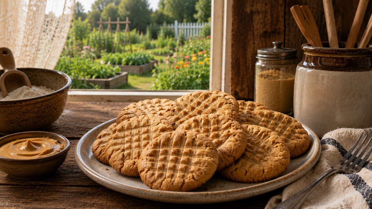 Peanut Butter Criss Crosses