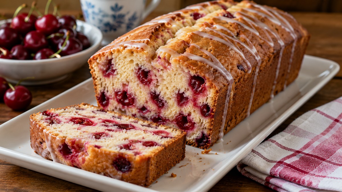Cherry Loaf Cake
