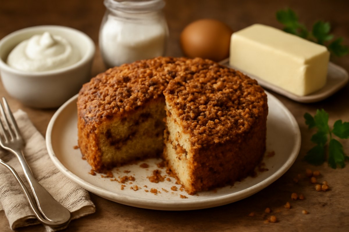 Sour Cream Coffee Cake