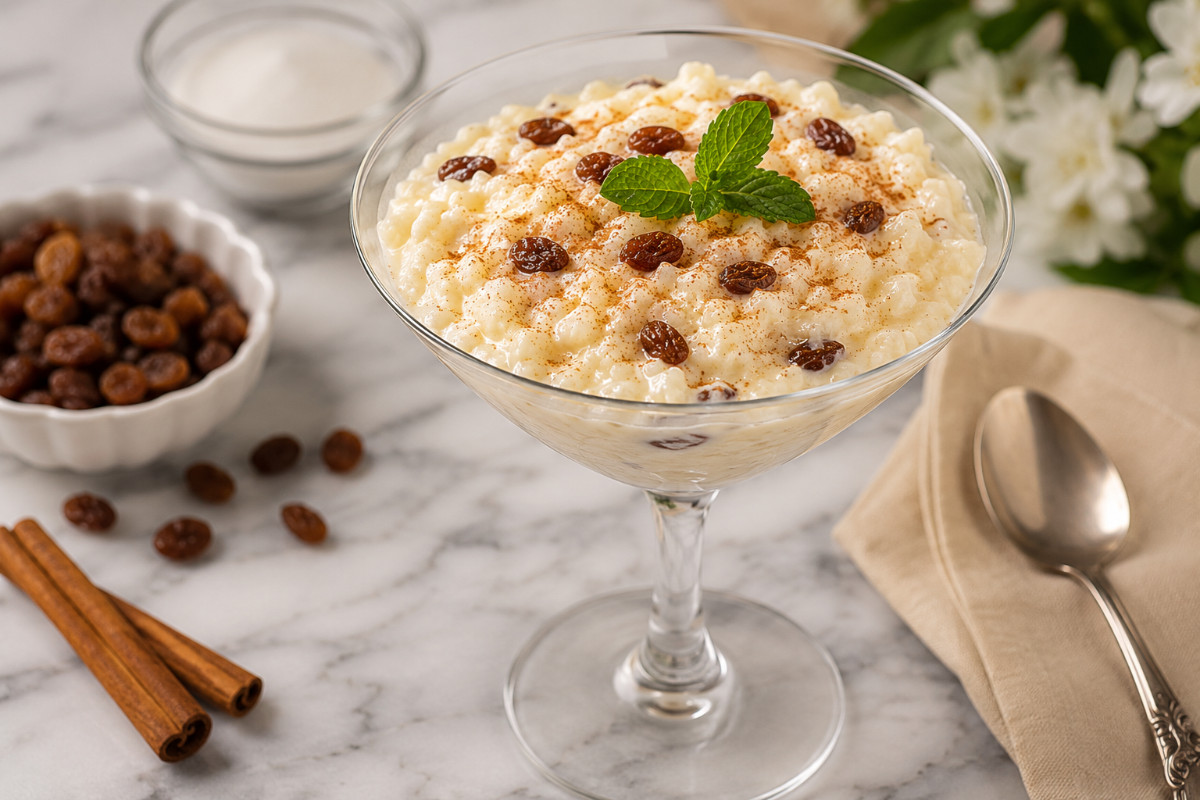 Moms Creamy Rice Pudding
