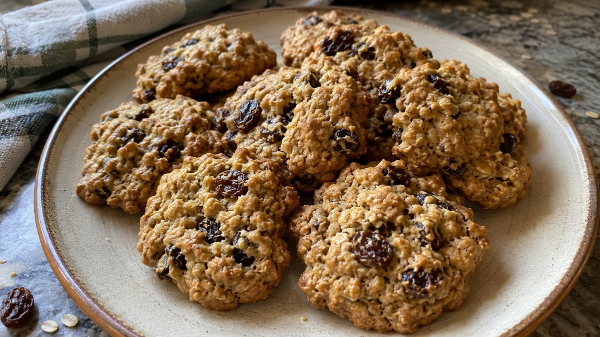 Oatmeal Raisin Cookies
