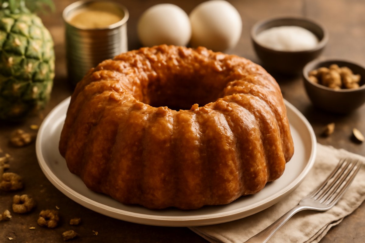 Pineapple Bundt Cake