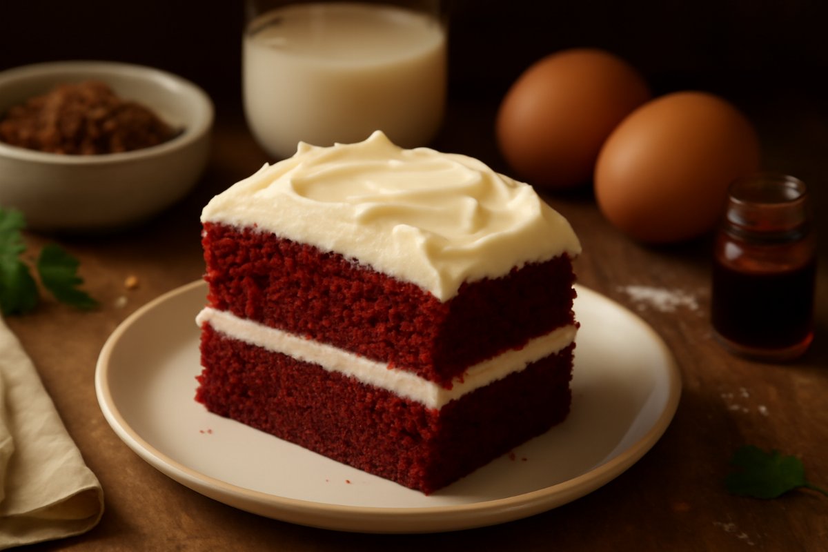 Waldorf Red Cake