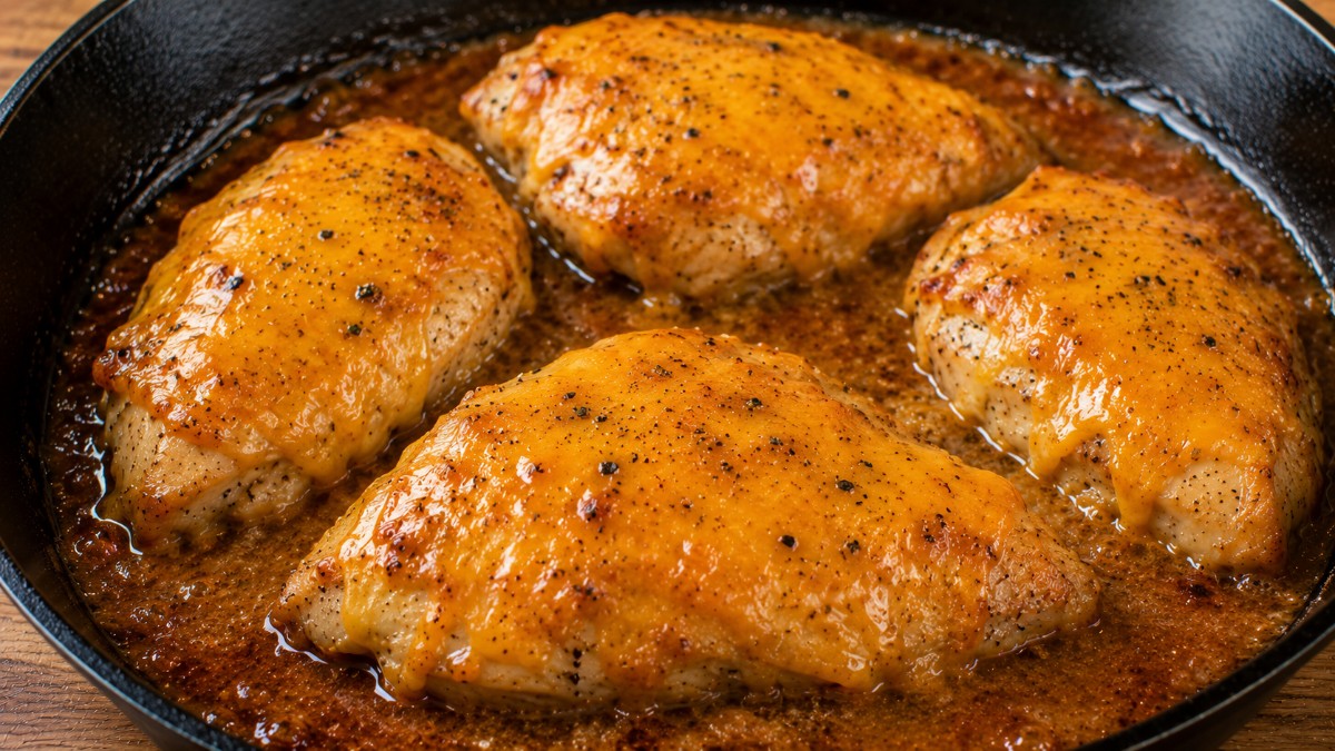 Bourbon Chicken Breasts