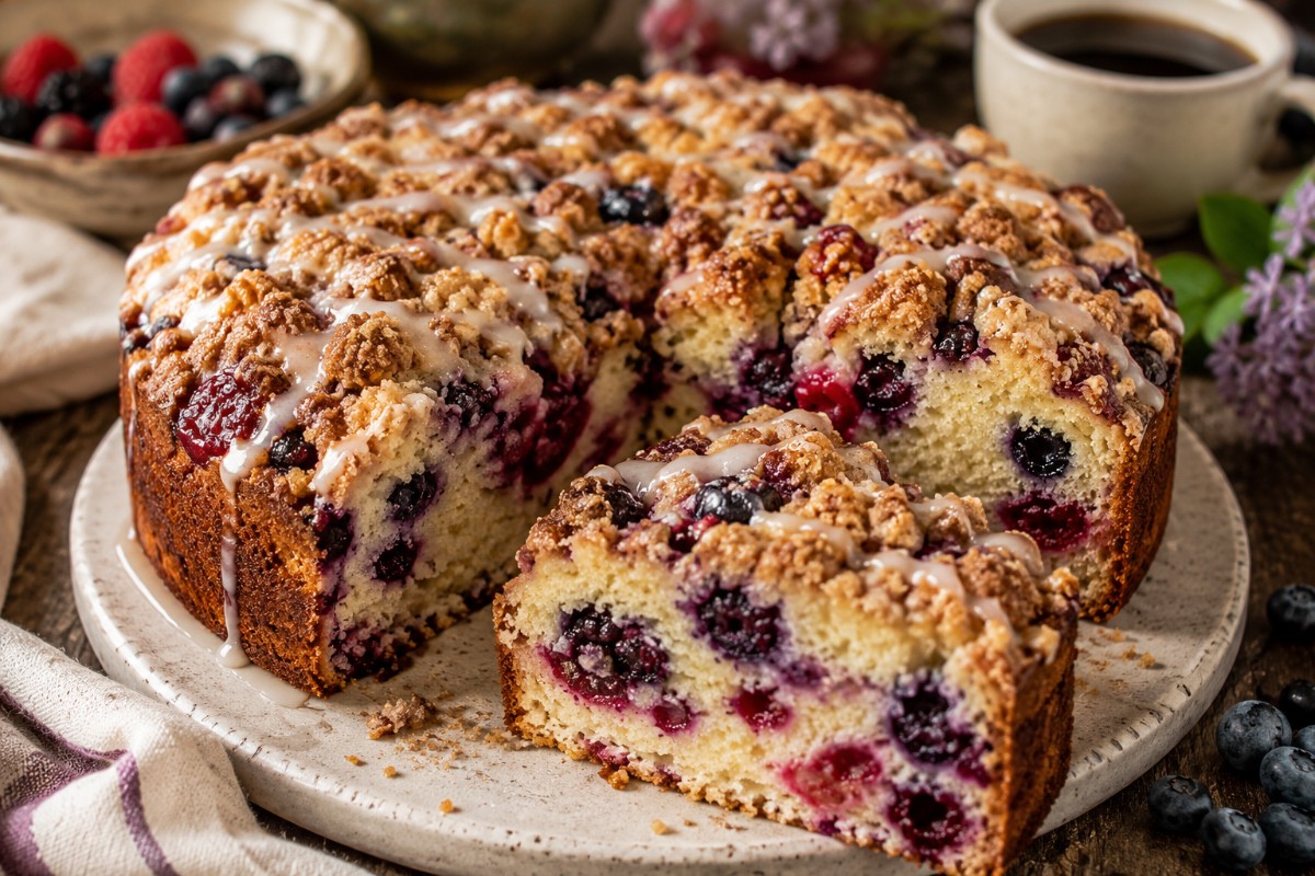 Fruit Coffee Cake