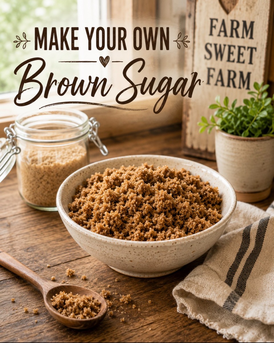Brown Sugar (make at home)