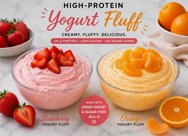 High Protein Yogurt Fluff