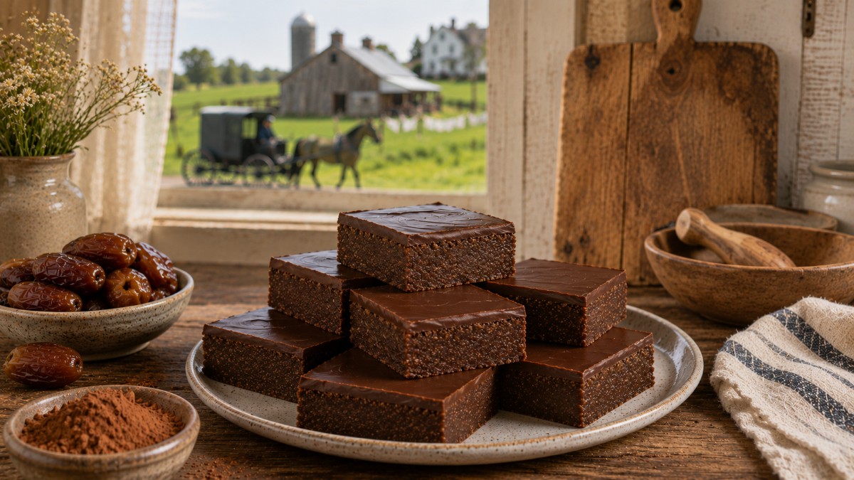 No bake Mennonite inspired brownies