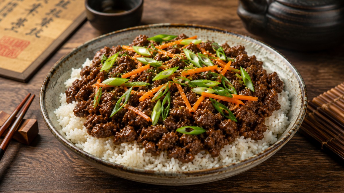 Mongolian Ground Beef