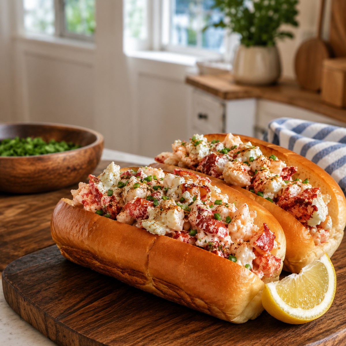 Homemade Lobster Rolls