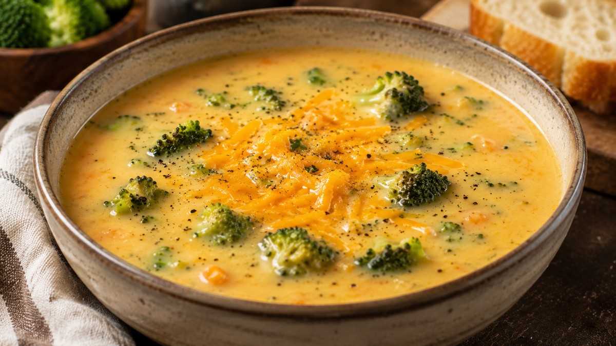 Golden Broccoli Soup