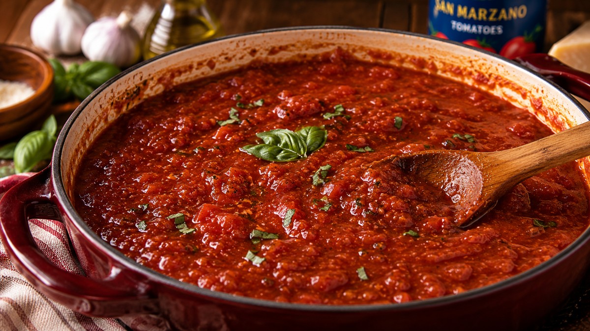 Pasta Sauce (slow simmer)