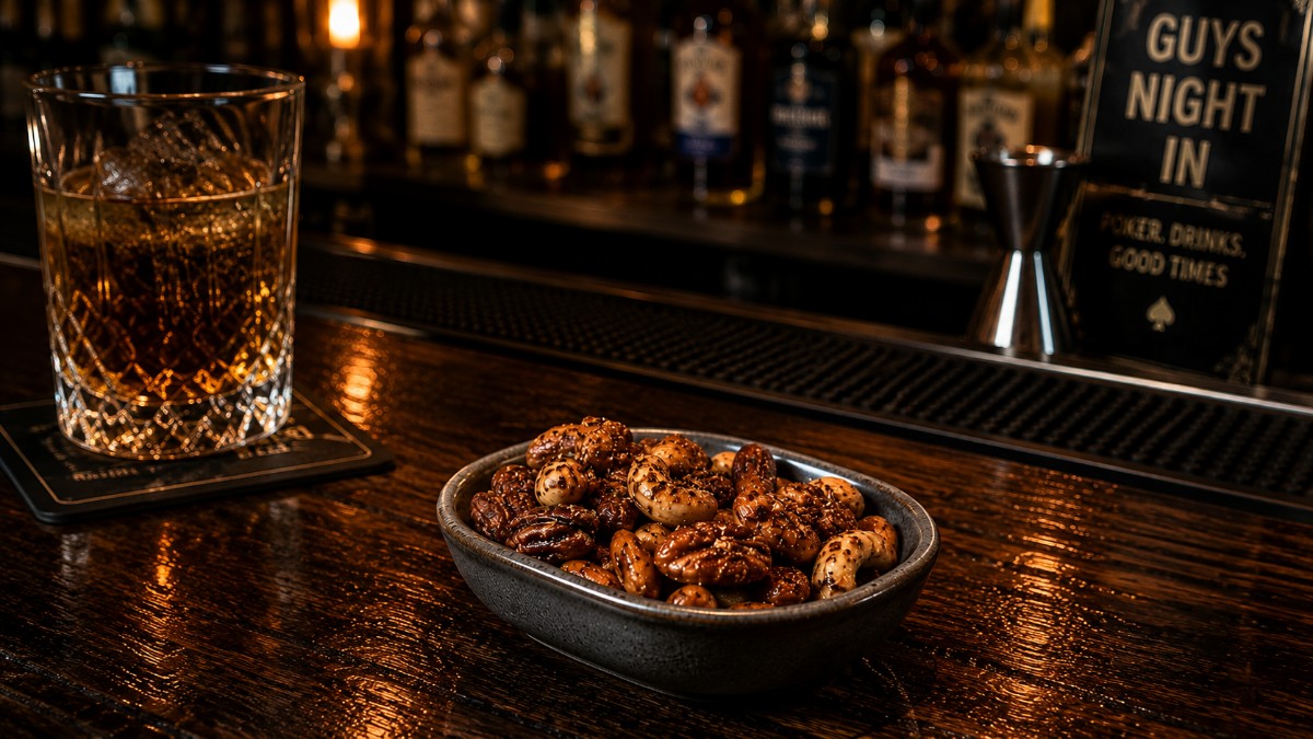 Sweet & Savory Spiced Nuts