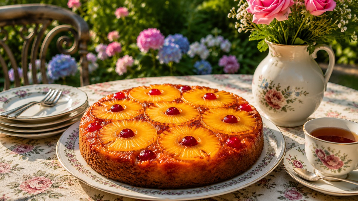 Pineapple Upside-Down Cake
