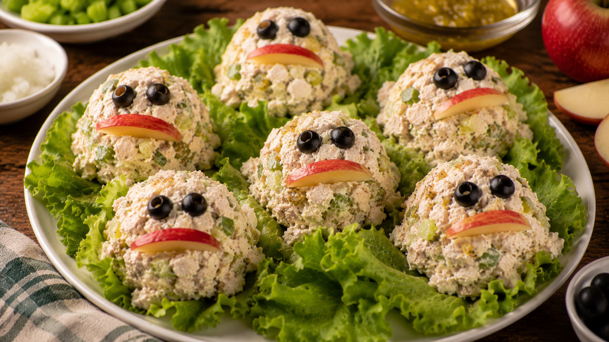 Happy Face Chicken Salad