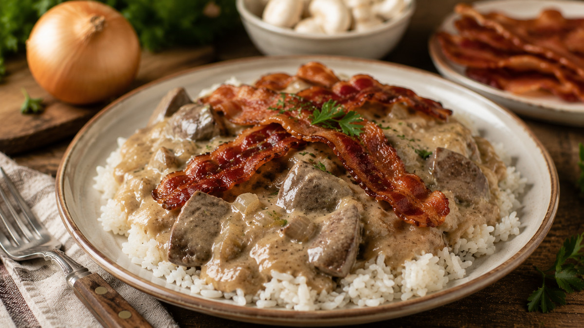 Creamed Chicken Livers