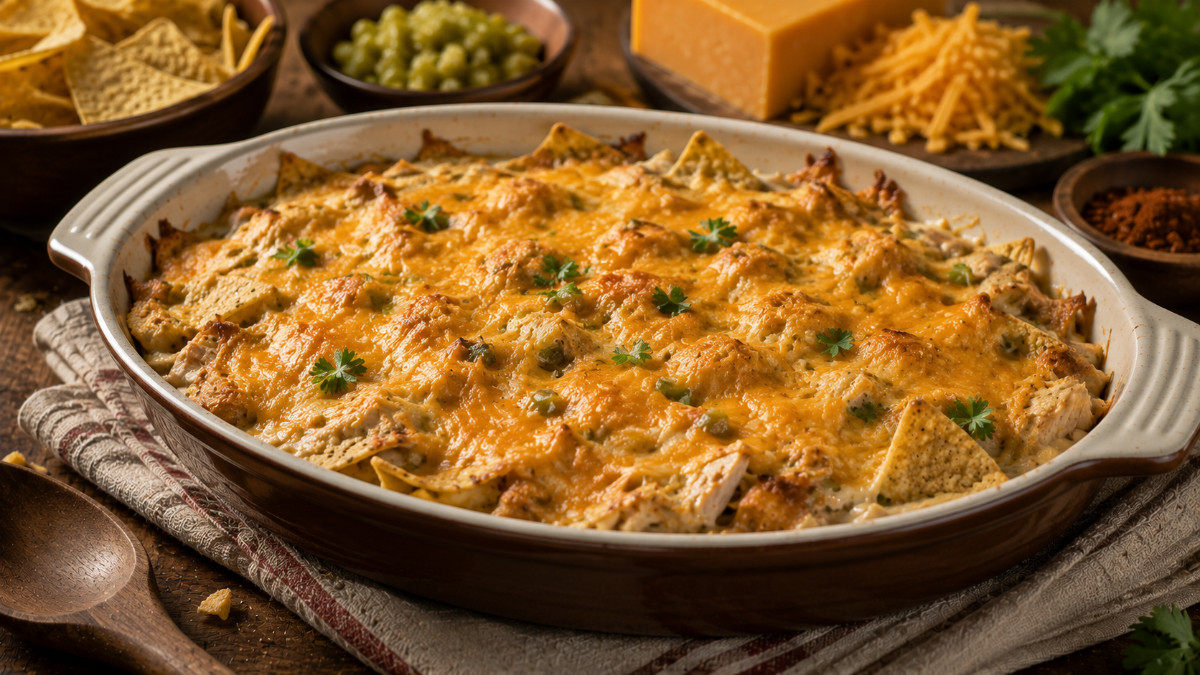 Chicken Enchilada Pie