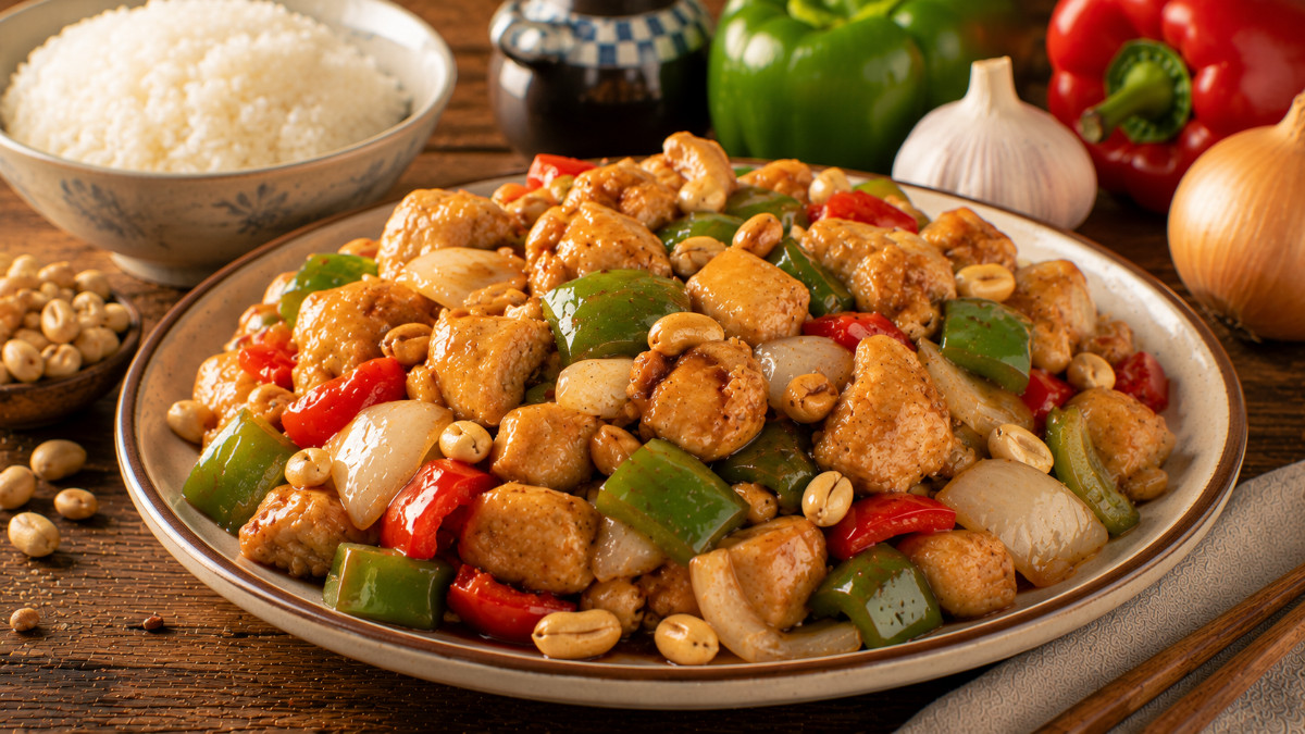 Chinese Chicken with Peanuts