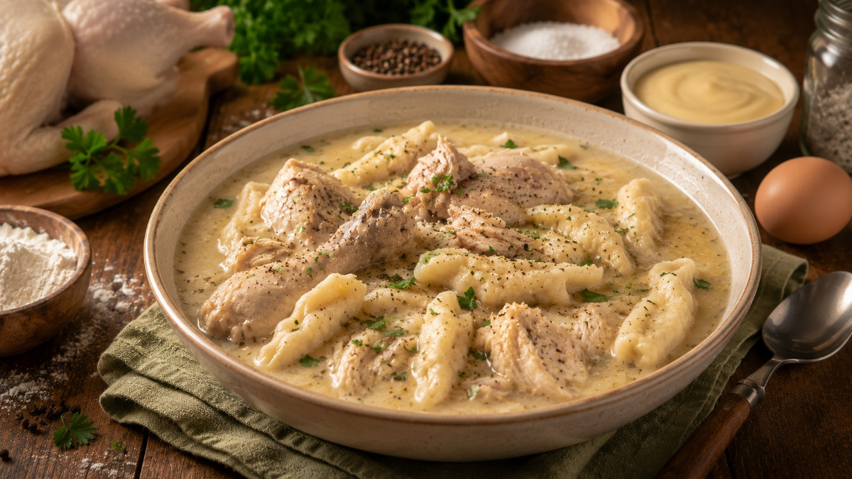 Easy Chicken and Dumplings