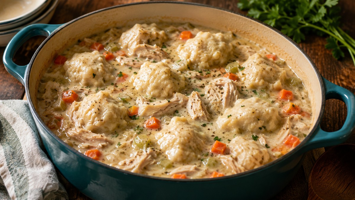 Southern Chicken and Dumplings