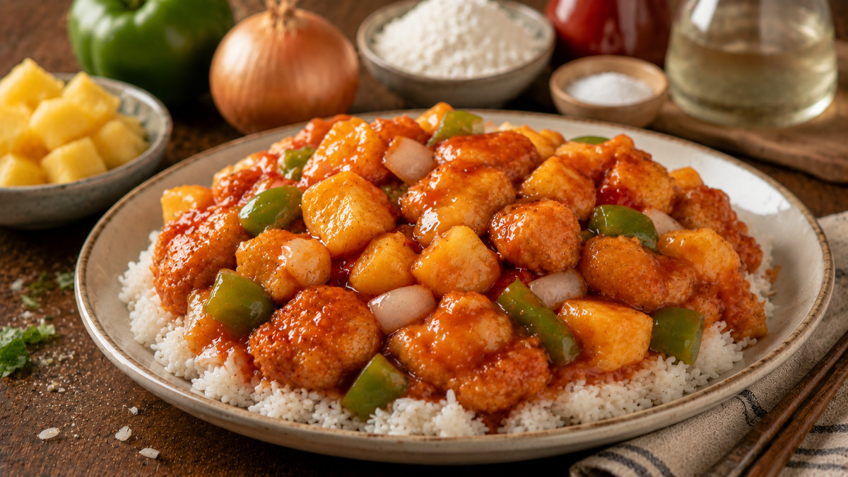 Madame Wu's Sweet-Sour Chicken