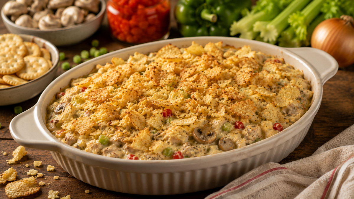 Celery-Scalloped Chicken