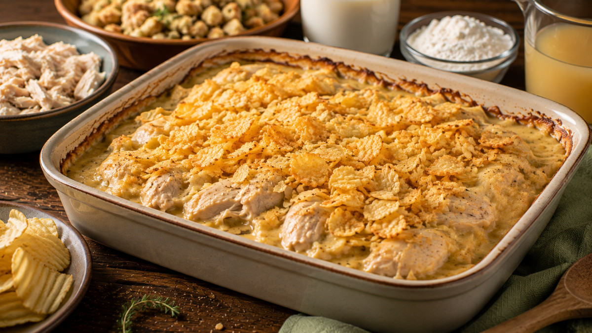 Chicken-Dressing Loaf
