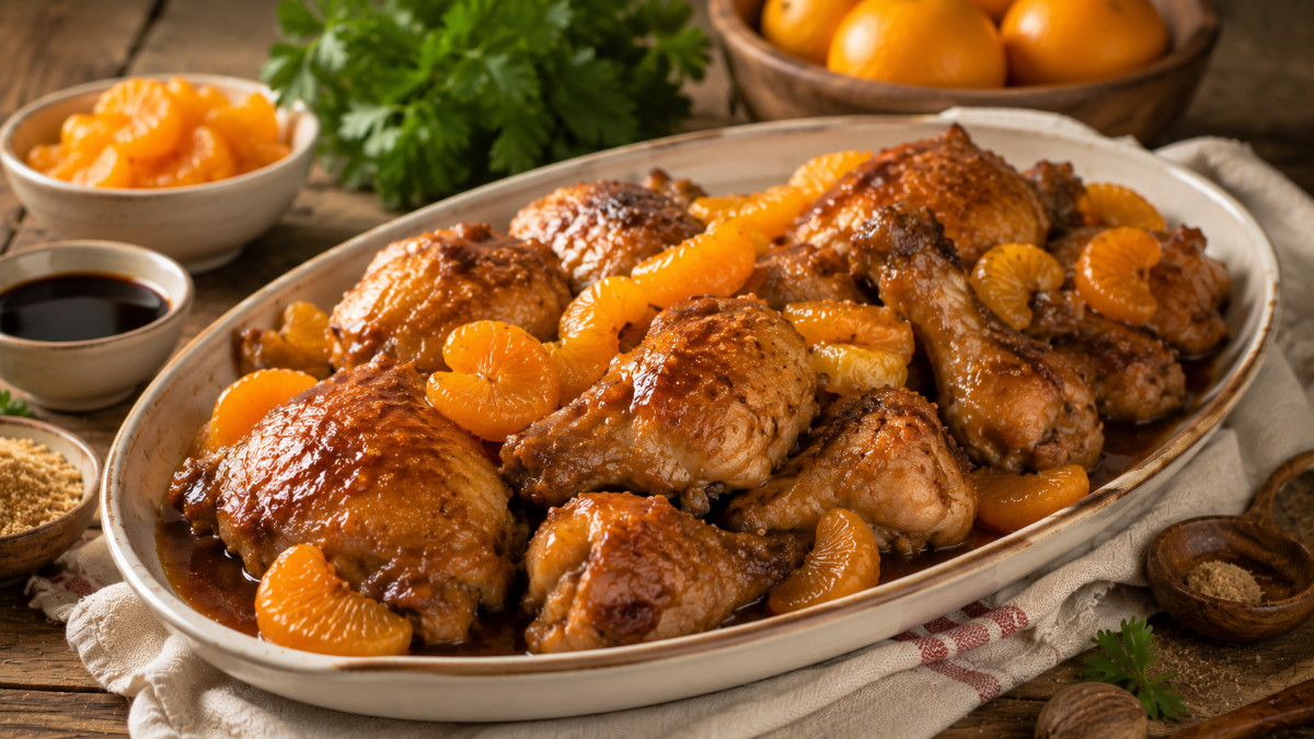Chicken Mandarin Casserole