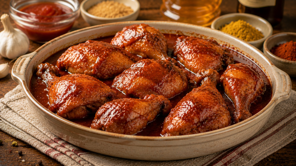 Chicken in Nippy Basting Sauce