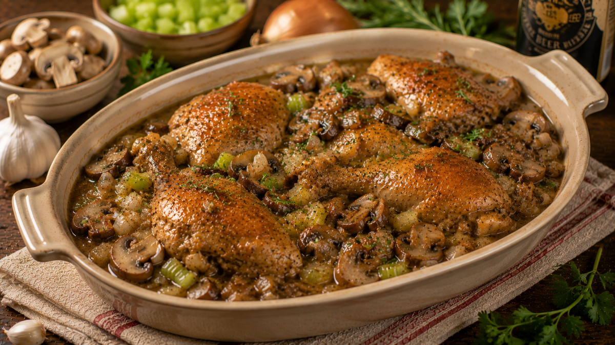 Chicken in Supreme Sauce