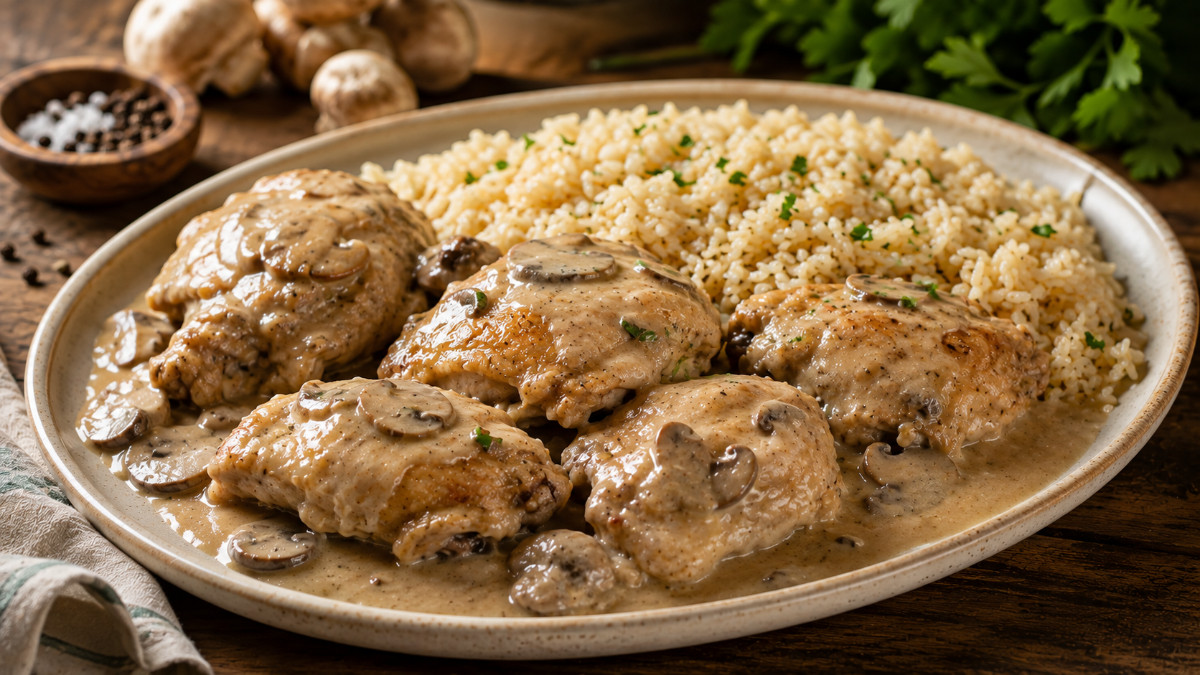 Company Chicken with Savory Rice