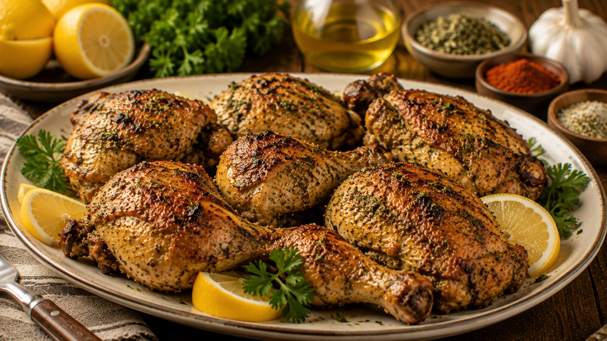 Parsley-Broiled Chicken