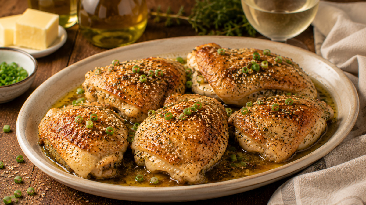 Sesame-Baked Chicken