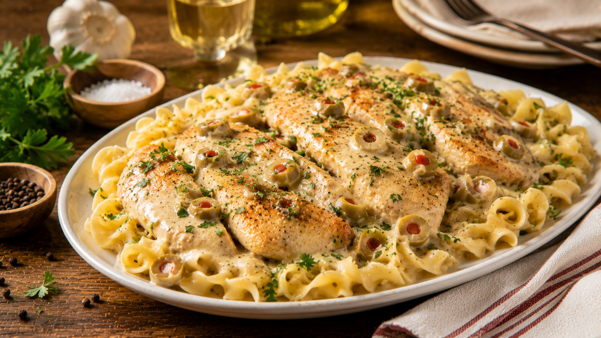 Baked Chicken Breasts in Sauce