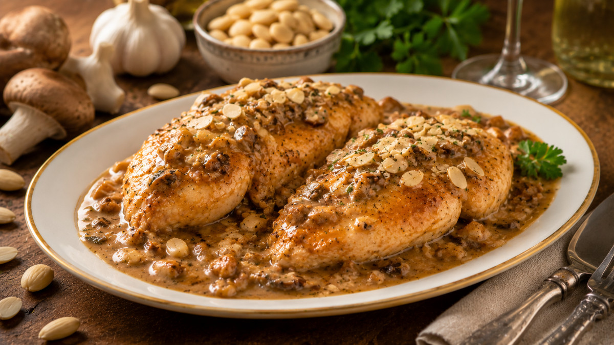 Linda's Chicken Amandine