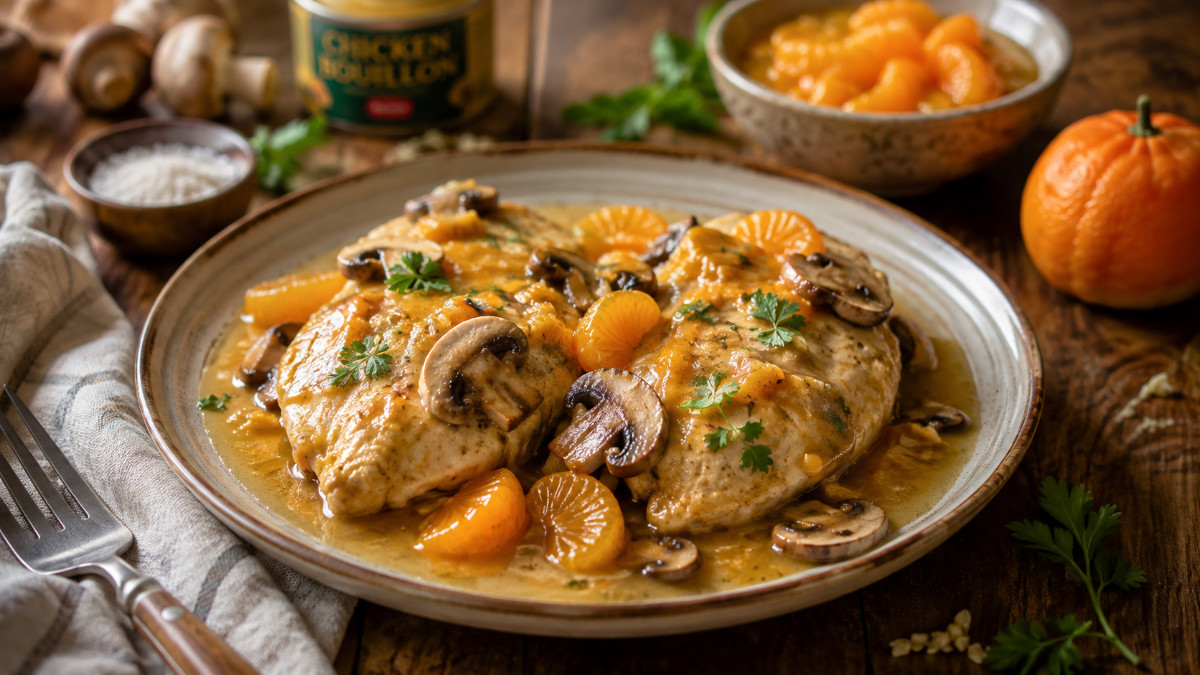 Saucy Mandarin Chicken Breasts