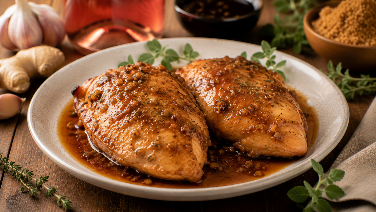 Vin Rose Chicken
