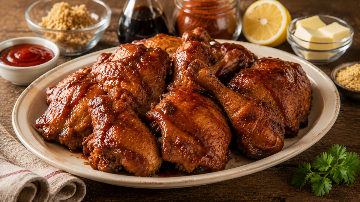 Bag of Barbecued Chicken