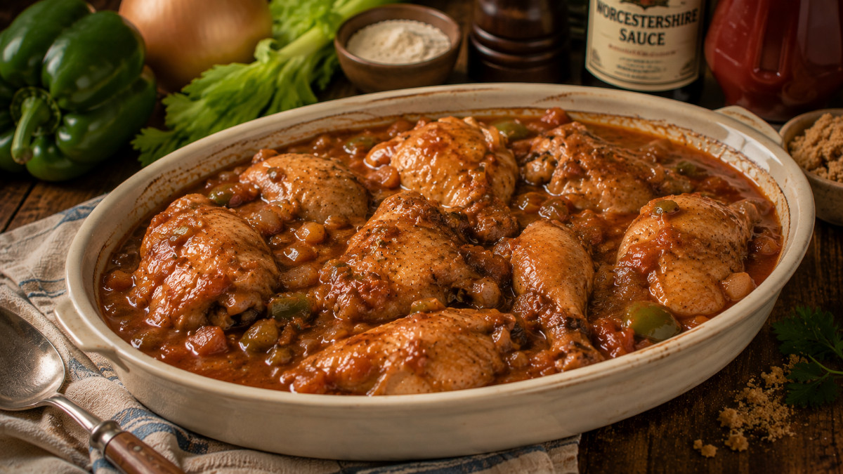 Savory Oven-Barbecued Chicken
