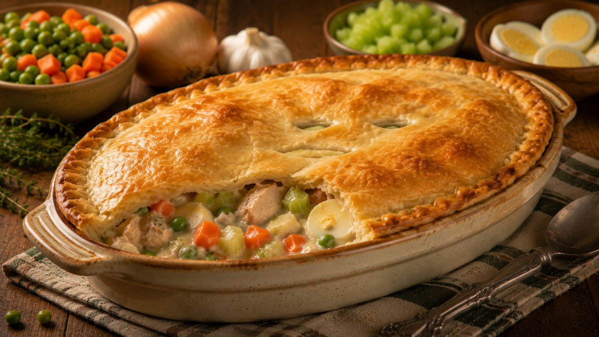 Family Chicken Pie