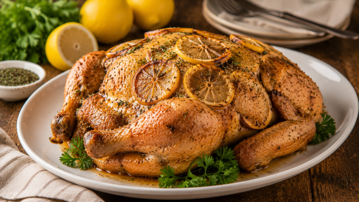 Baked Capon Lemonada