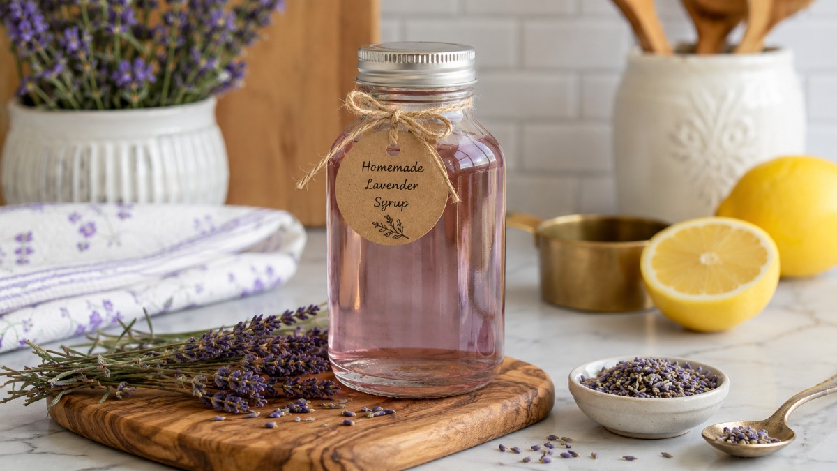 Lavender Syrup (sugar free)