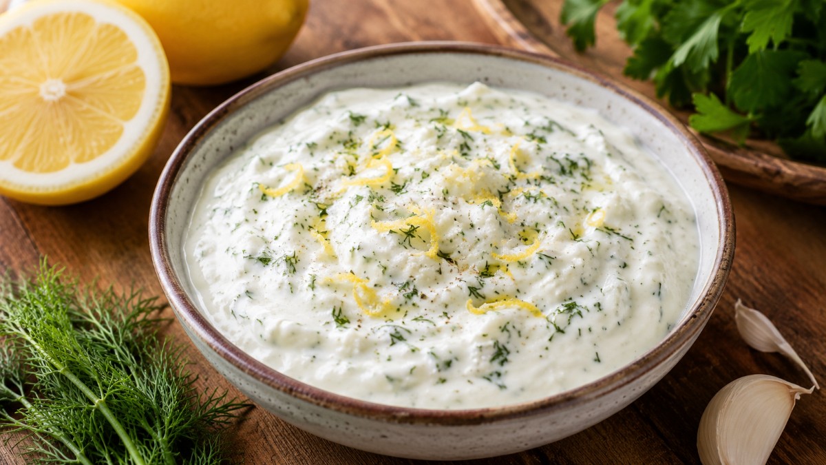 Lemon Yogurt Sauce