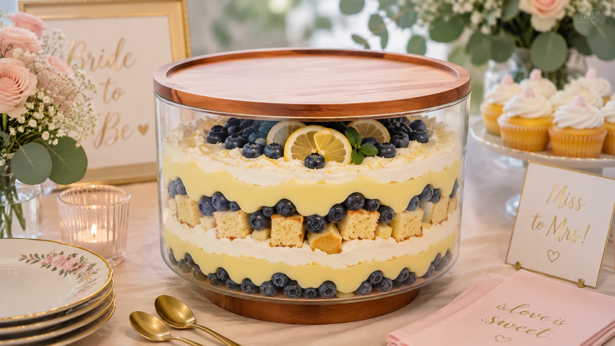Lemon Blueberry Trifle