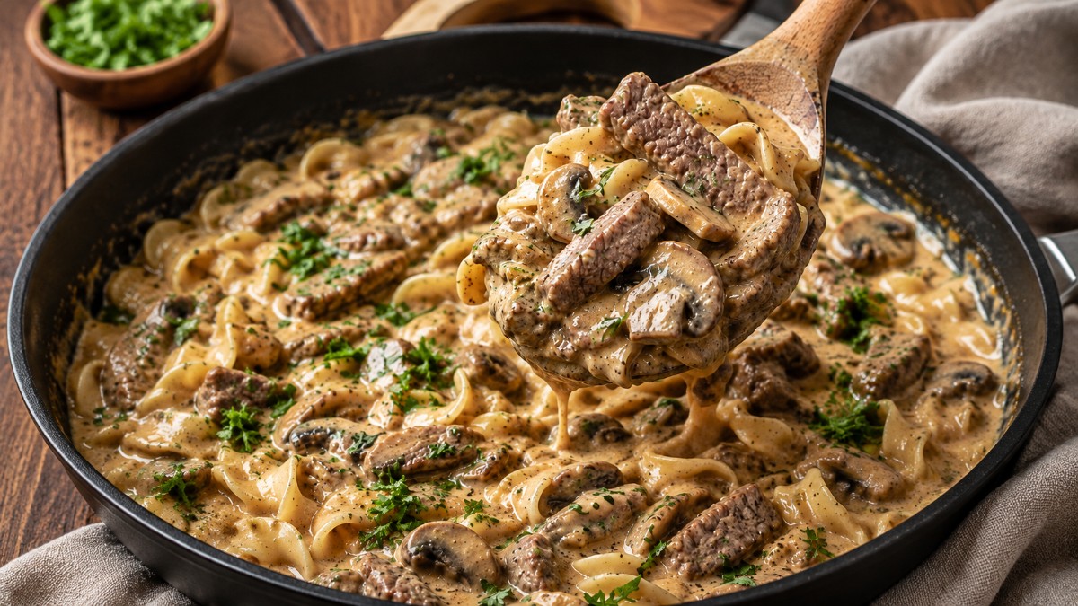 Beef Stroganoff
