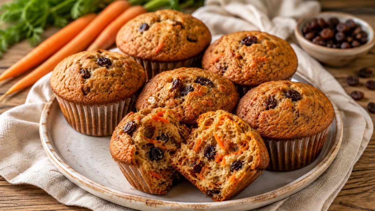 Carrot Raisin Muffins